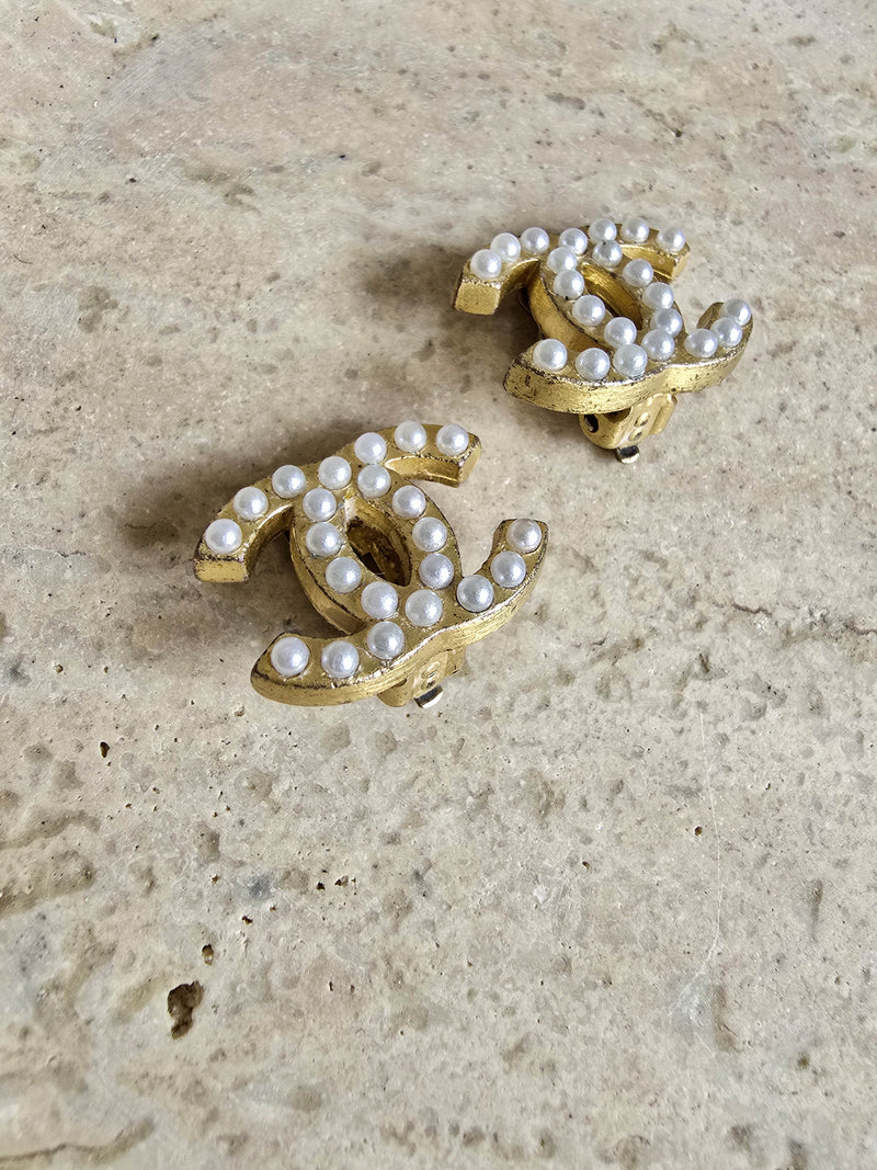 Chanel Boucles D'Oreilles Clips 2001