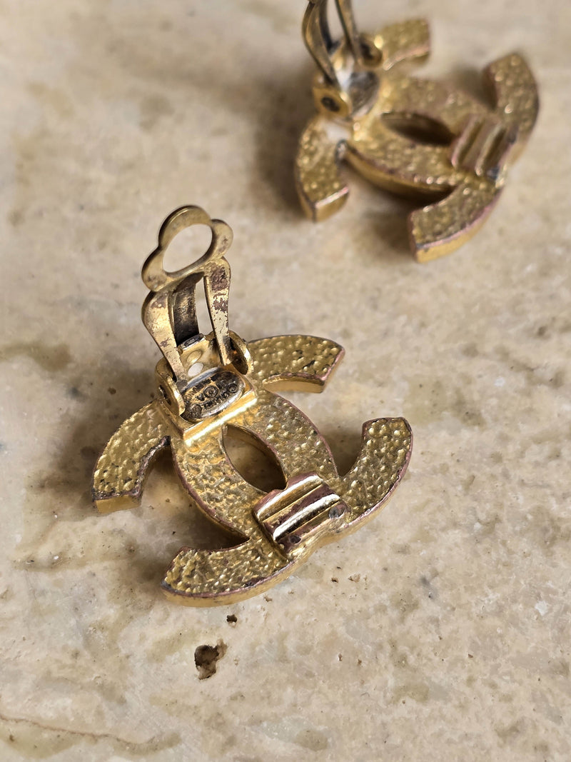 Chanel Boucles D'Oreilles Clips 2001