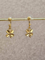 Chanel Boucles D'Oreilles Trèfle 2003