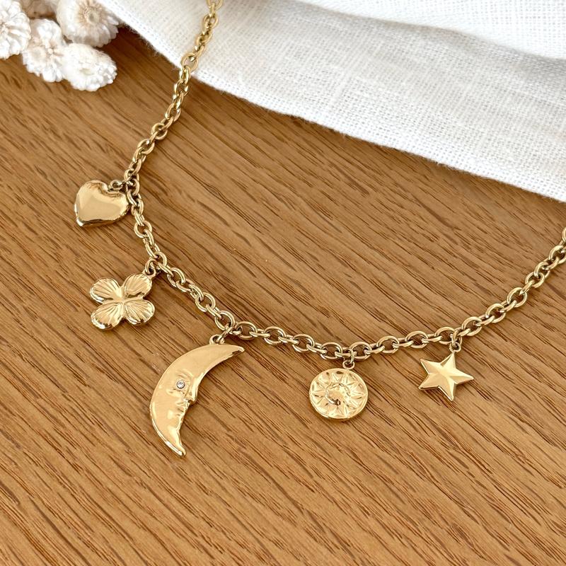 Collar Acero “Luna”