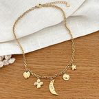 Collar Acero “Luna”