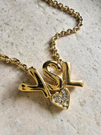 Yves Saint Laurent Necklace Vintage 90s