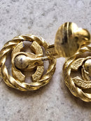 Chanel Clip-on Earrings Vintage 1993
