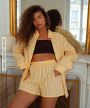 Short Rayé Jaune