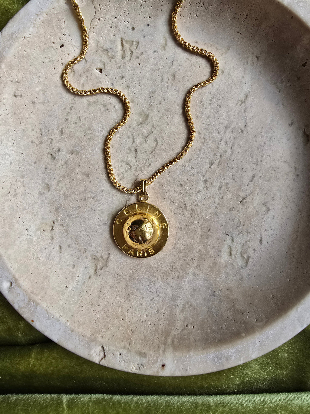 Collier Céline Vintage Starball