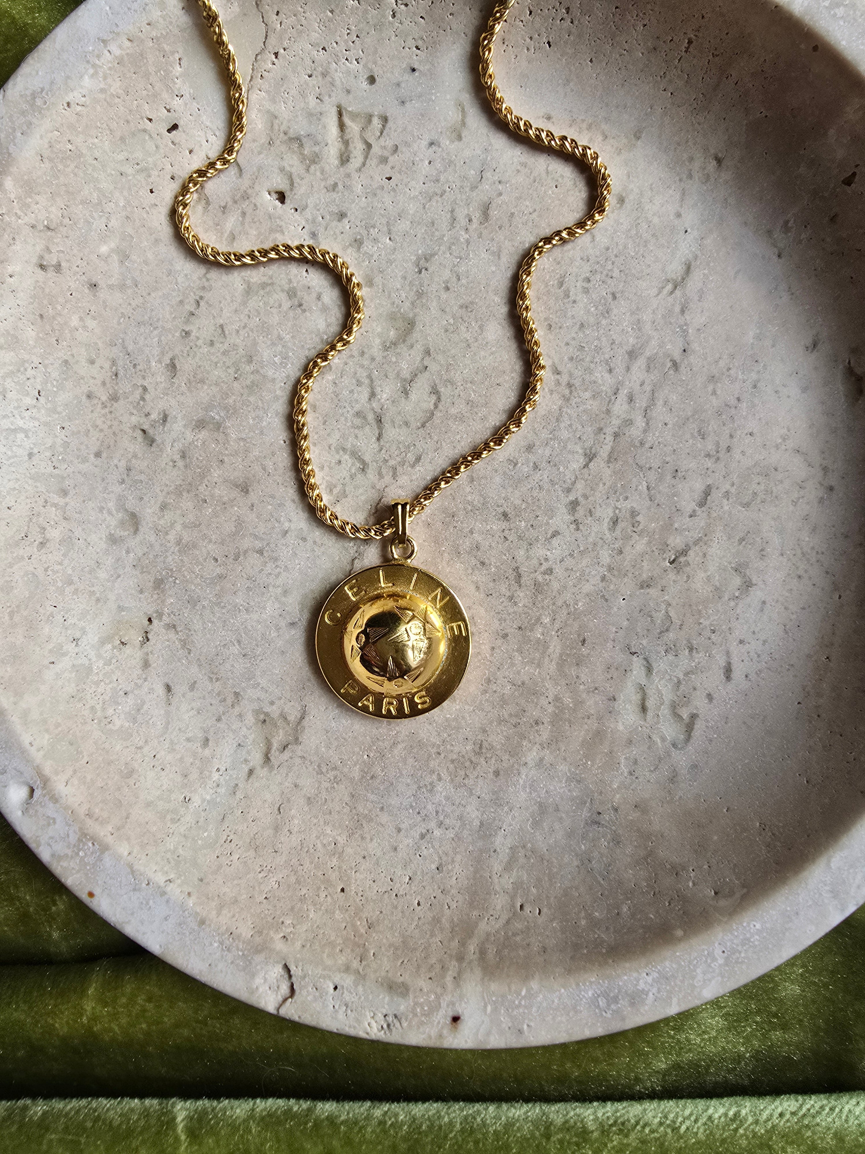 Collier Céline Vintage Starball