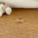 “Fila” Gold Plated Ear Piercing
