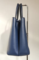 Fendi Bolso tote de cuero azul 2Jours