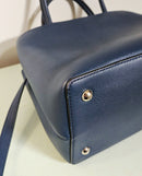 Fendi Bolso tote de cuero azul 2Jours