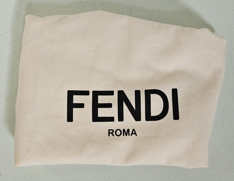 Fendi Bolso tote de cuero azul 2Jours