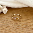 Anillo “Faustine” Chapado en Oro