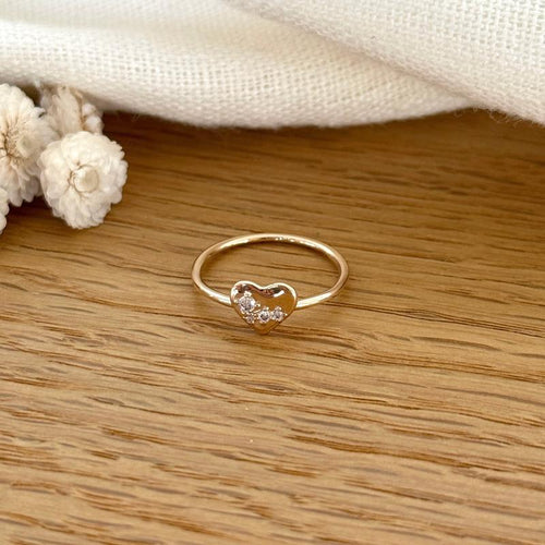 Anillo “Faustine” Chapado en Oro