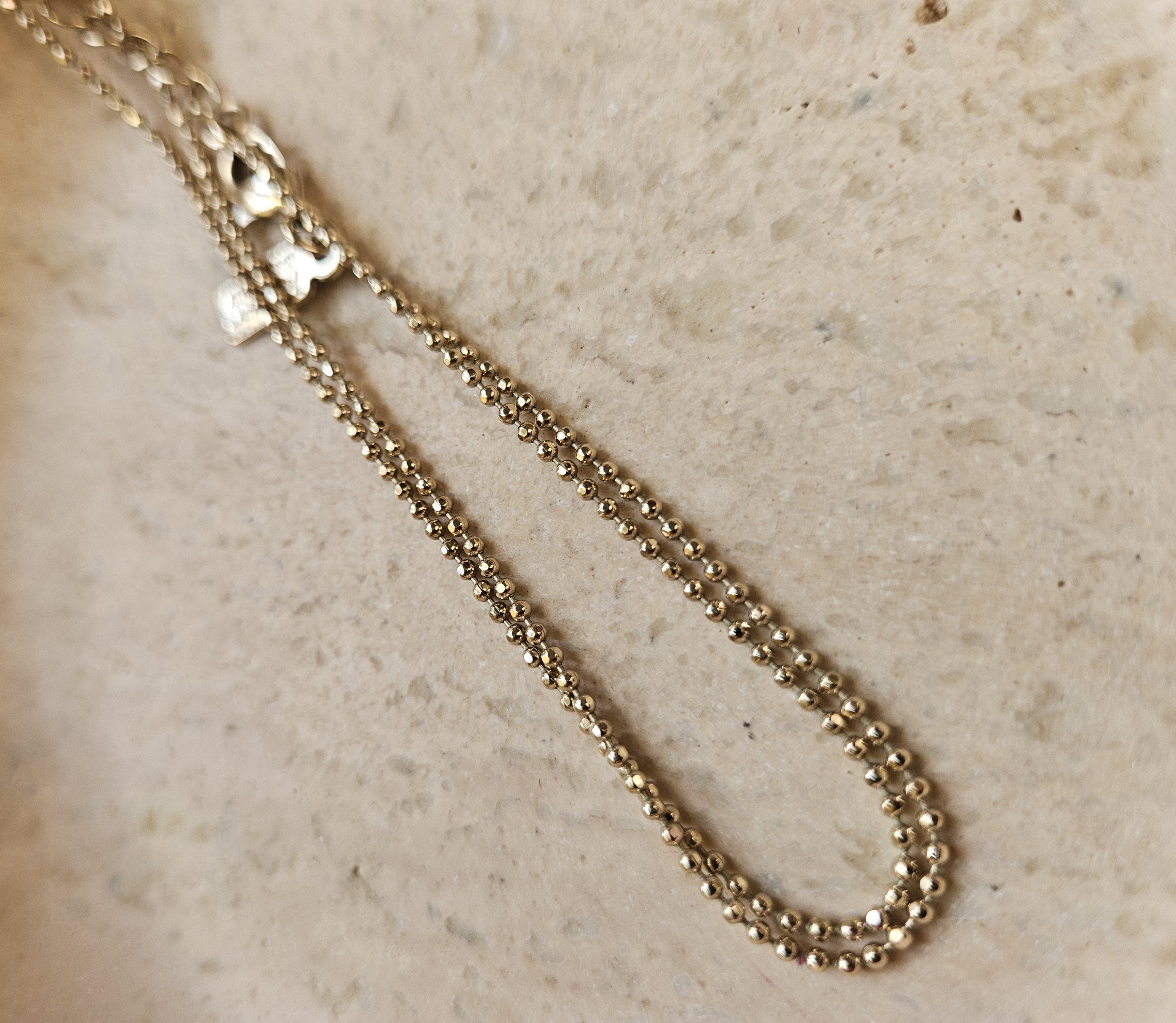 Collier Salvatore Ferragamo Vintage Gancini En Laiton