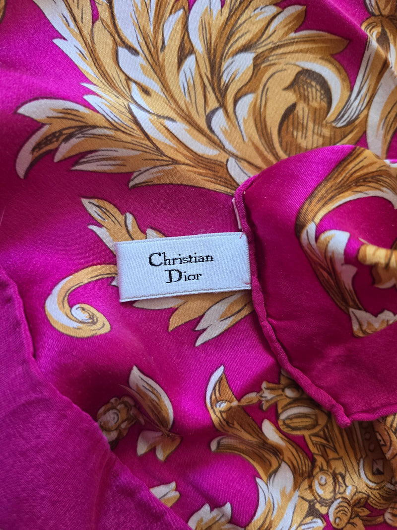 Foulard Dior Xl Vintage Baroque