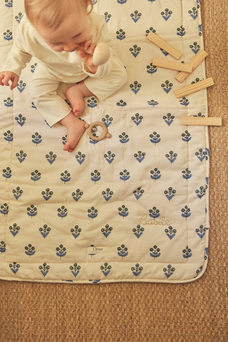 Couverture Matelassée - Plumbago