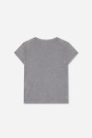 T-Shirt En Cachemire Gris