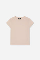 T-Shirt En Cachemire Beige