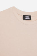 T-Shirt En Cachemire Beige