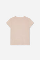 T-Shirt En Cachemire Beige