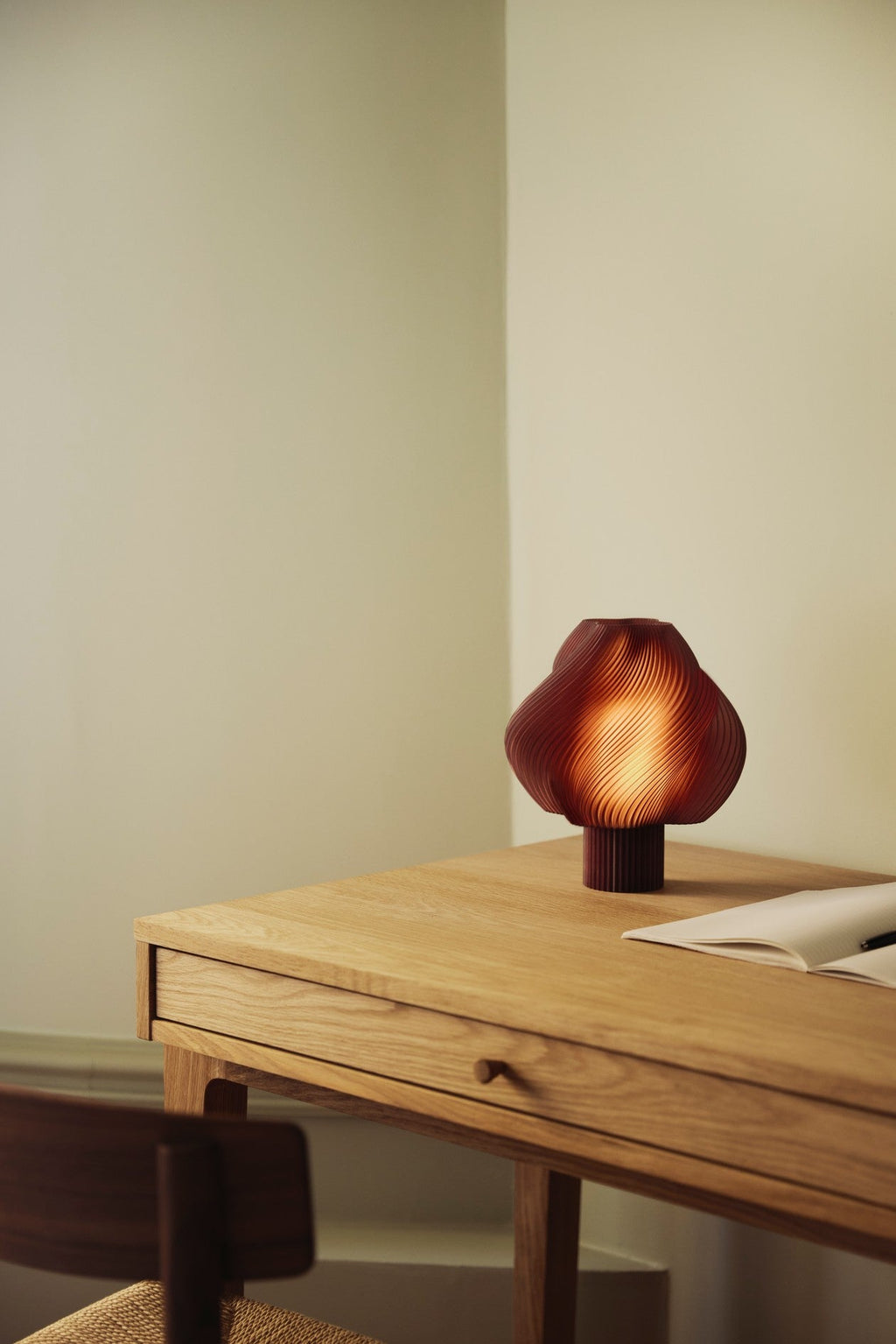 Soft Serve Table Lamp - Portable - Cherry