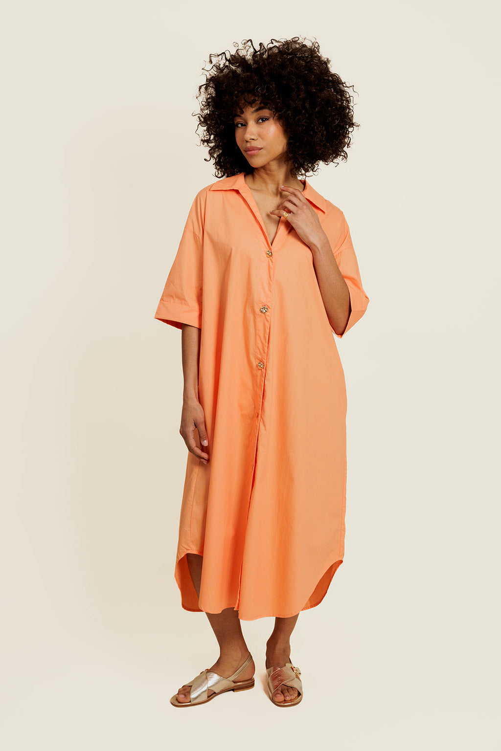 Vestido Solérie - Naranja