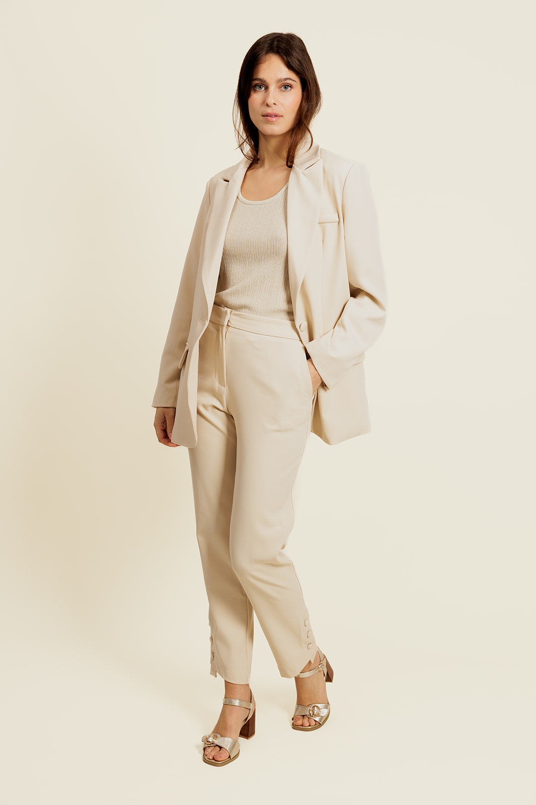 Pantaloni Manoé - Avorio
