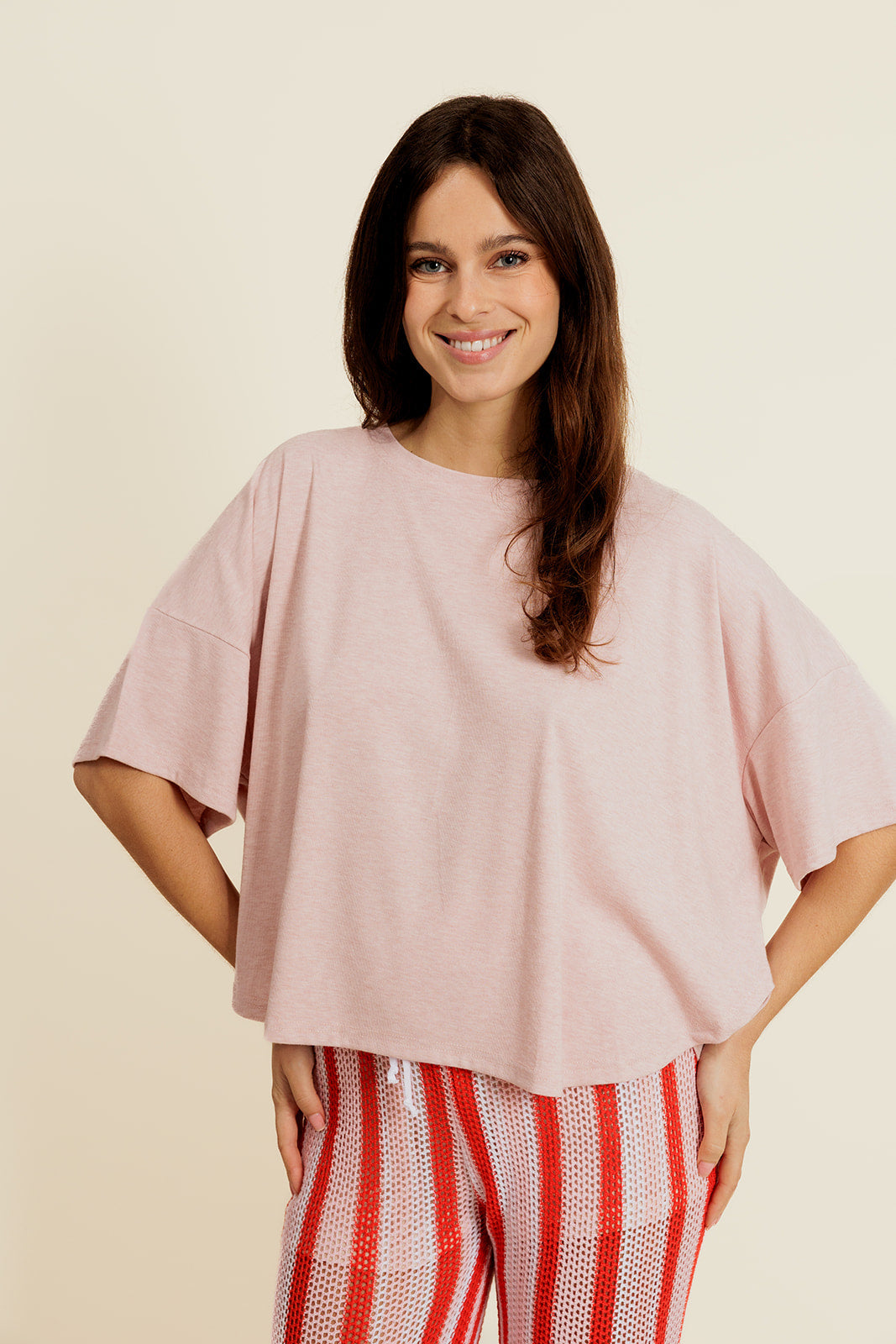 Camiseta Hérine - Rosa