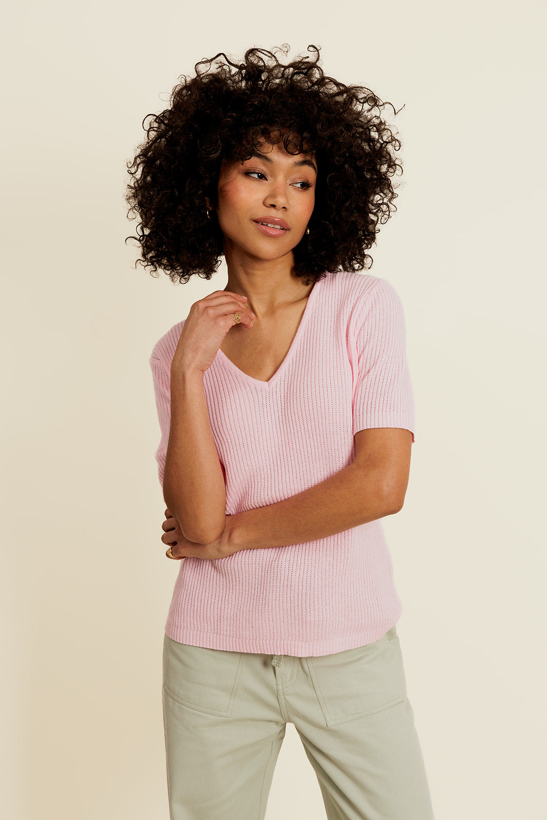 T-shirt Ésolyne - Rose