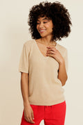 T-shirt Ésolyne - Beige