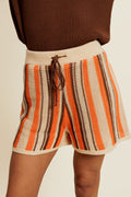 Short Aelinne - Beige/Naranja