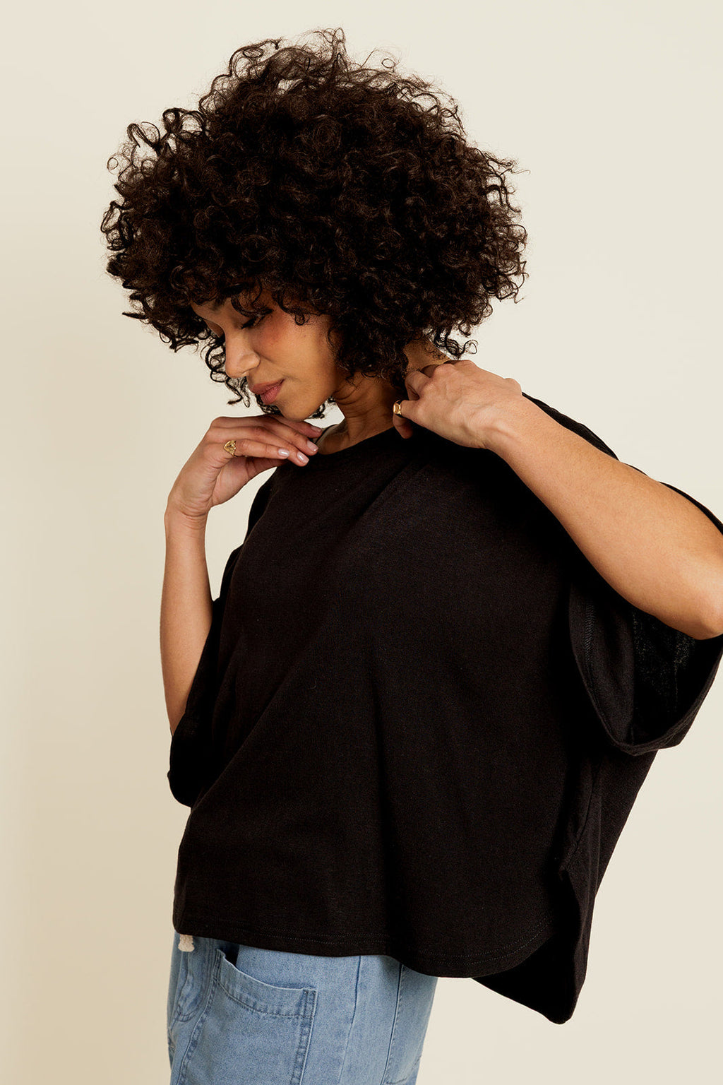 T-shirt Hérine - Noir