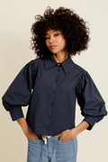 Camisa Dorélyse - Azul marino