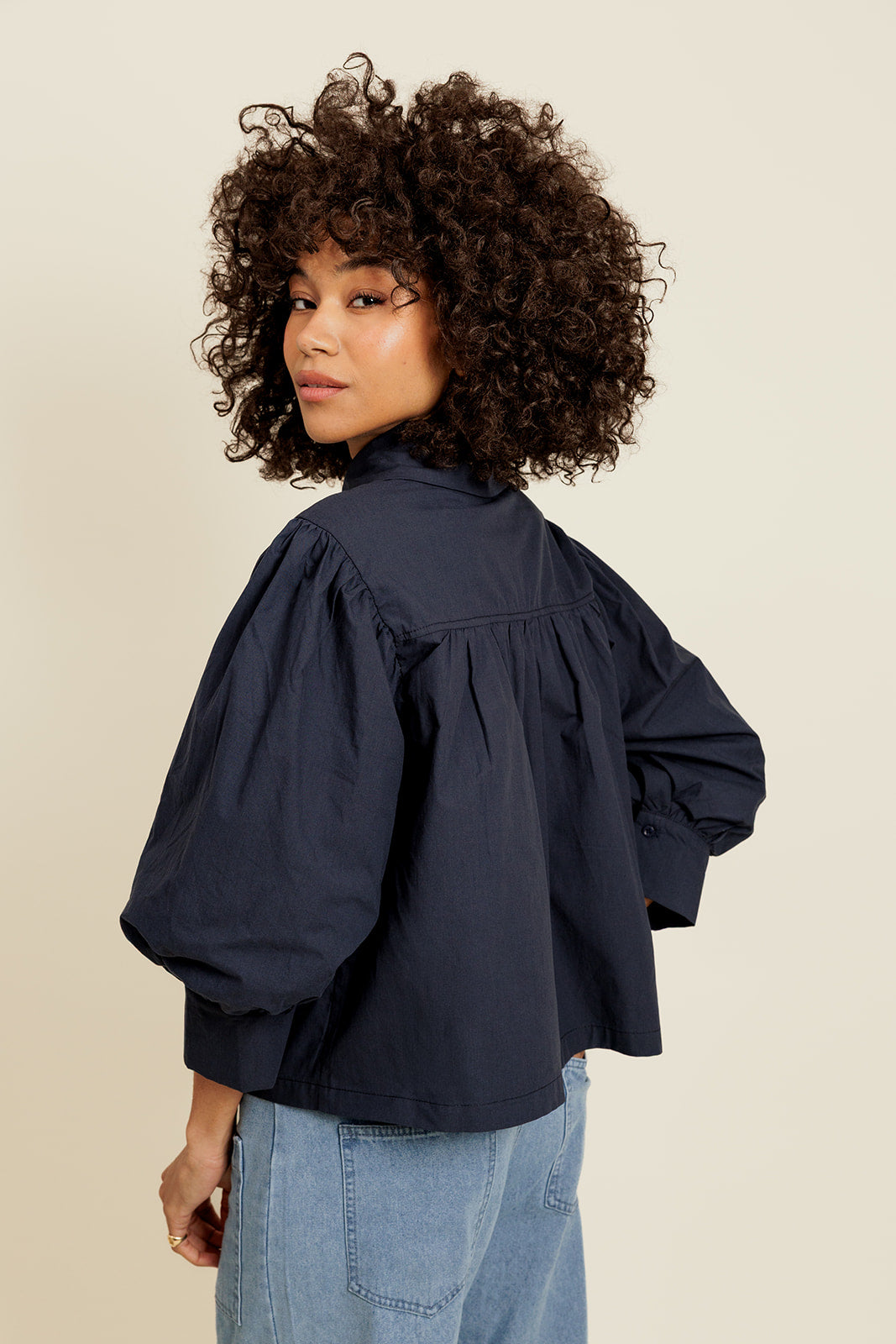 Camisa Dorélyse - Azul marino