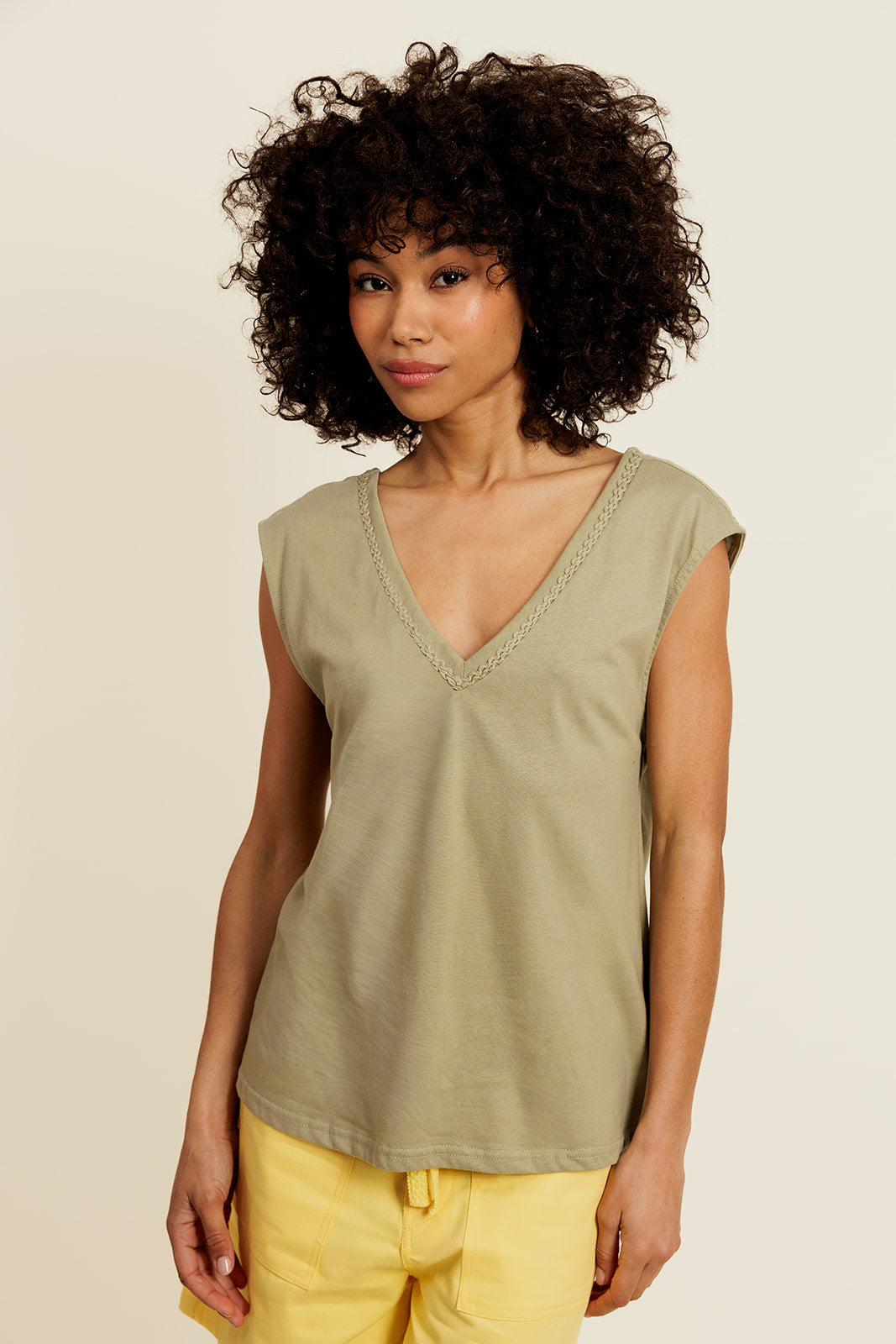 T-shirt Hélior - Kaki