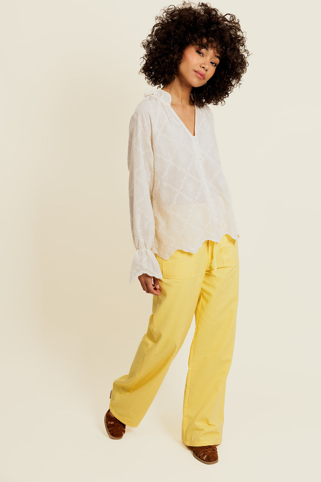 Chemise Madison - Beige