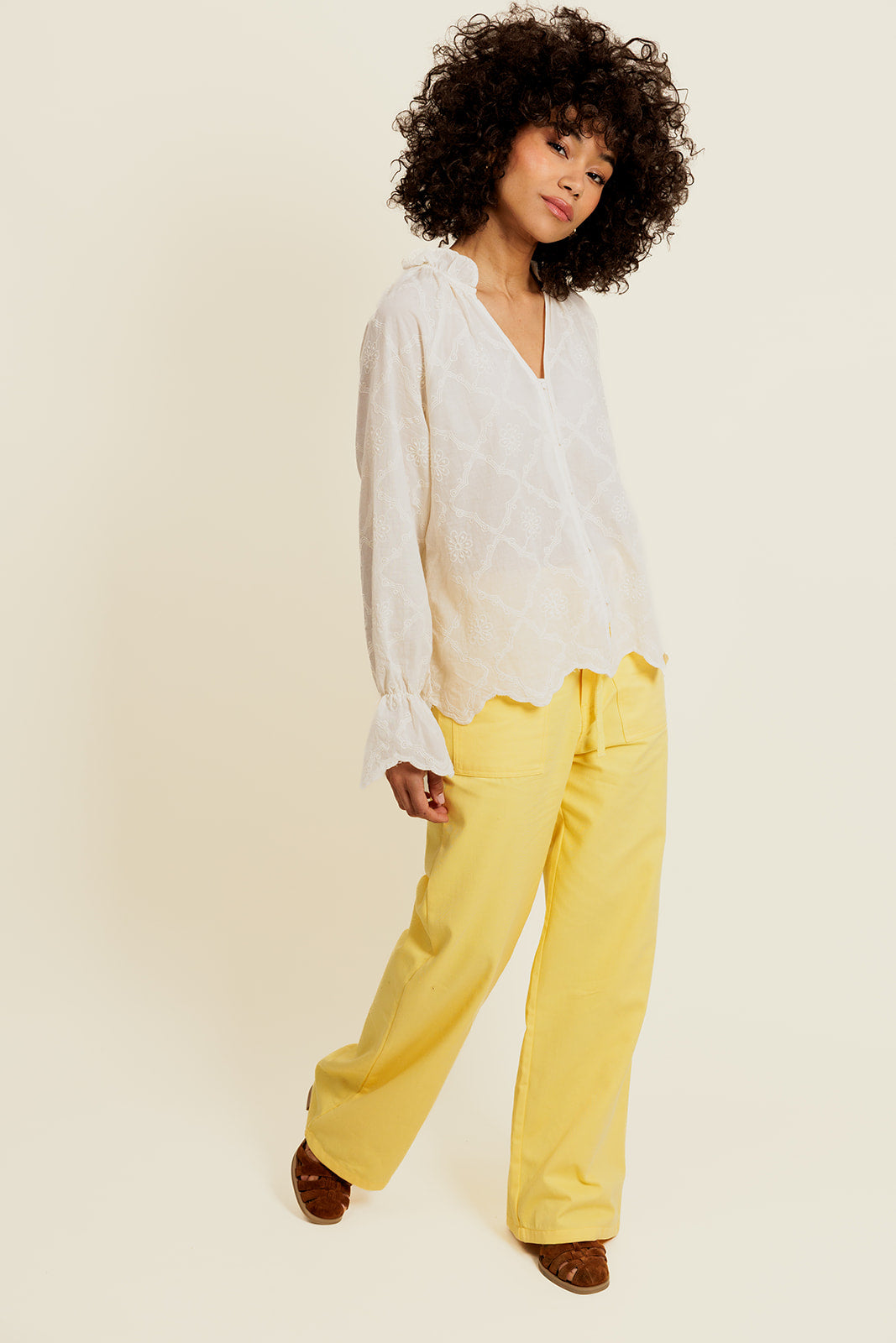 Chemise Madison - Beige