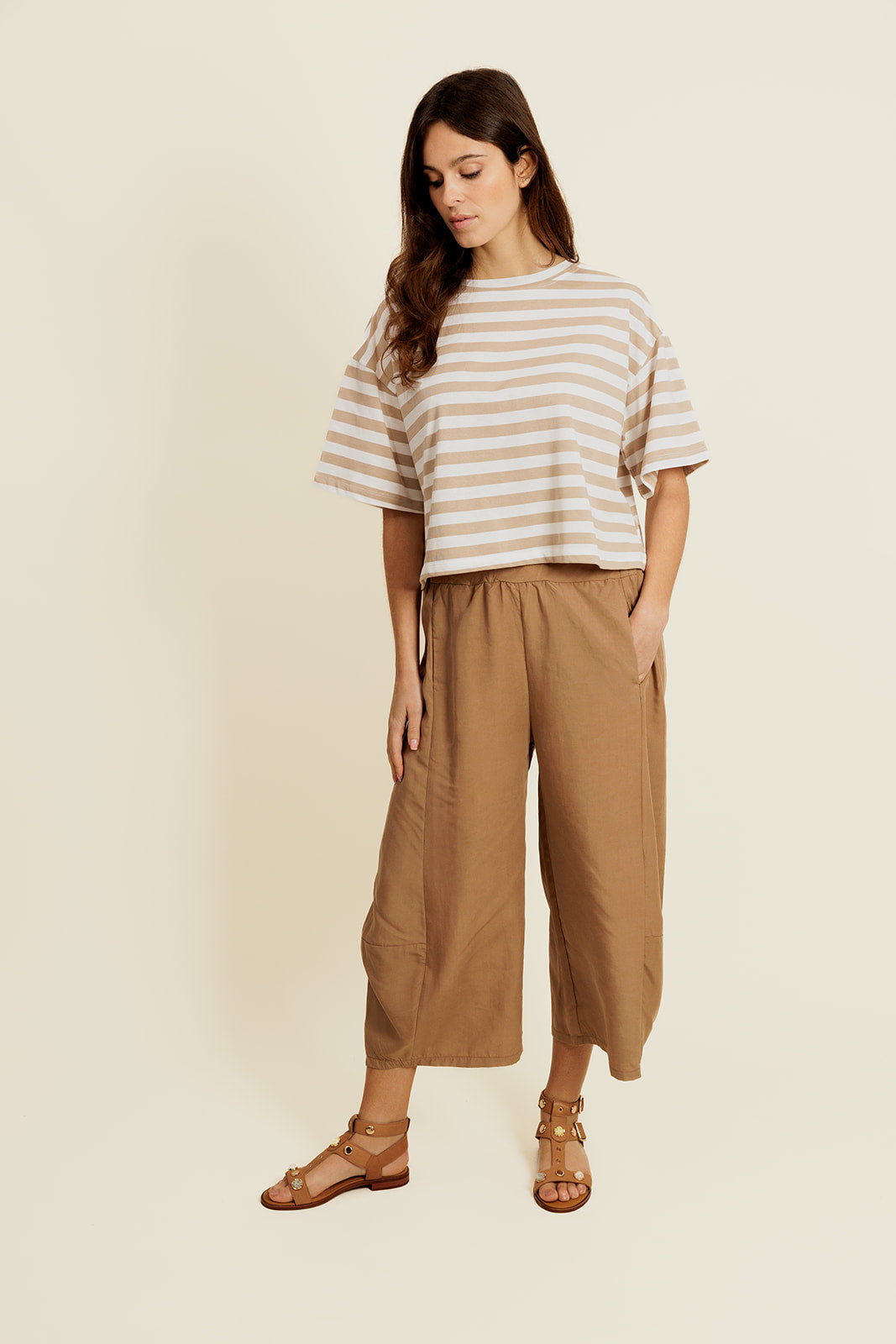 Pantalon Mélione - Camel