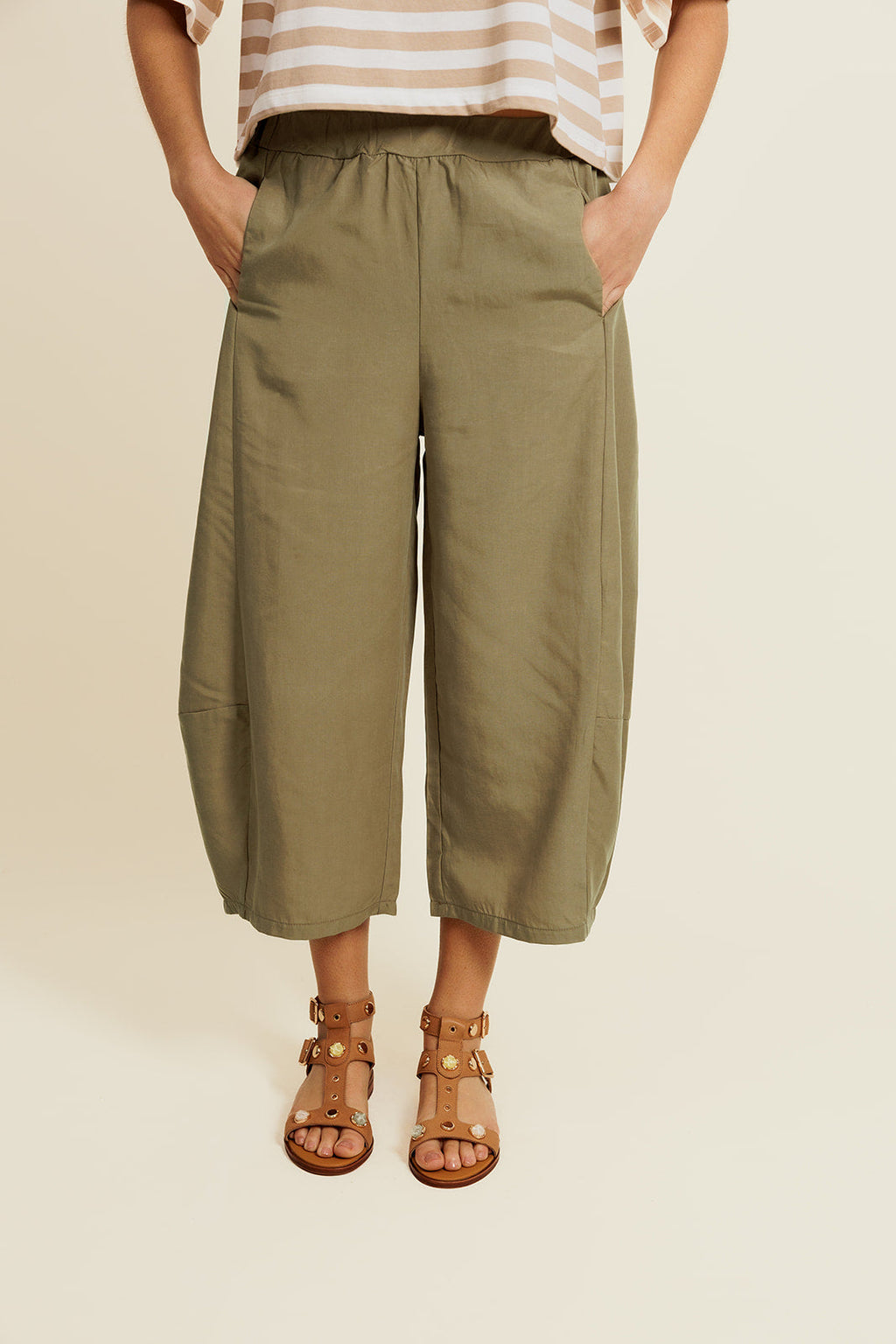 Pantalón Mélione - Caqui