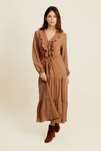 Robe Caro - Tabac
