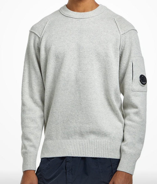 Company - Jersey De Lana De Cordero Grs Con Cuello Redondo