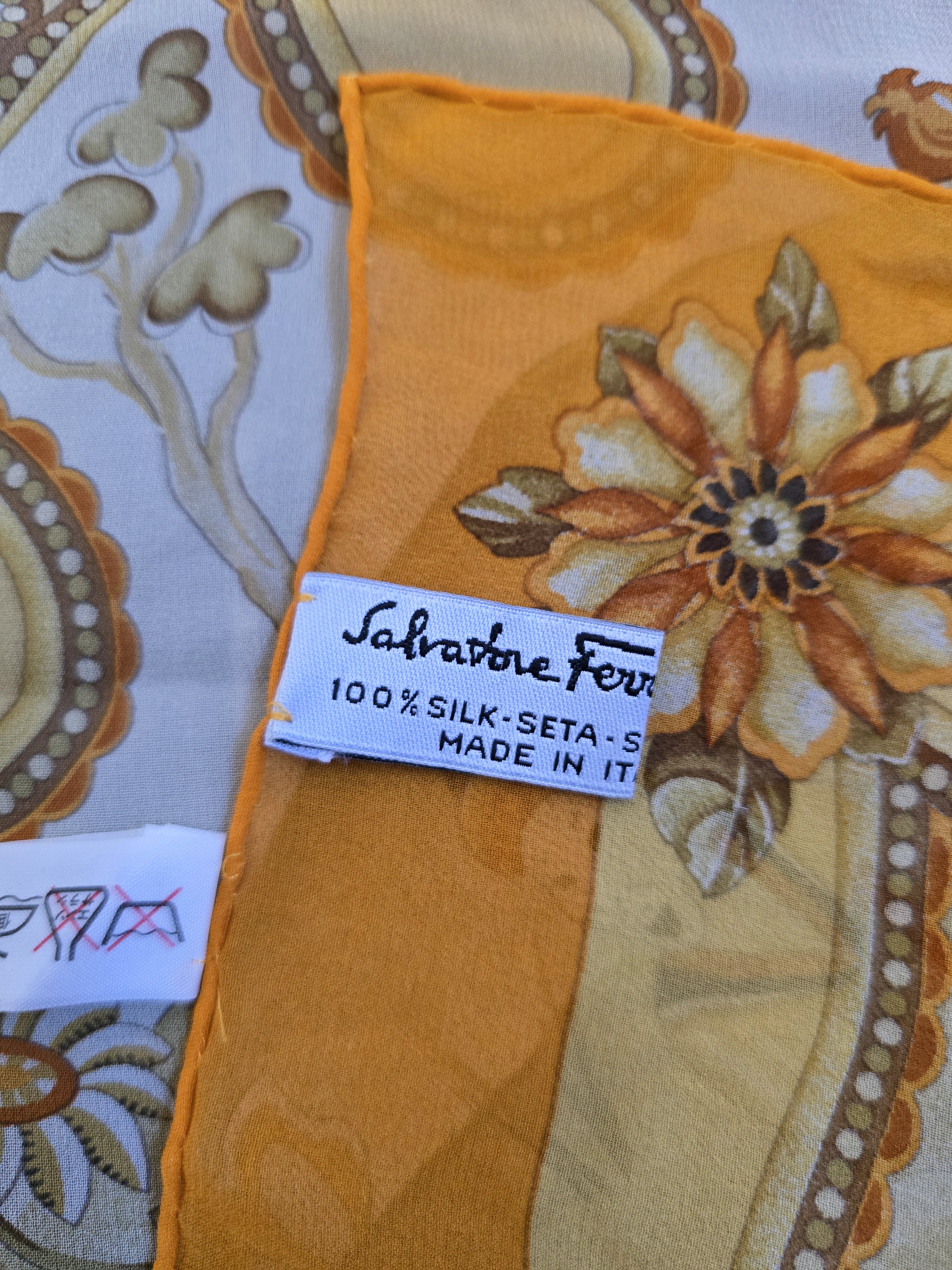 Salvatore Ferragamo scarf