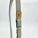 Sac Yves Saint Laurent Vintage Crossbody Blanc