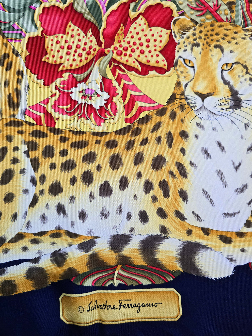 Vintage Salvatore Ferragamo Scarf