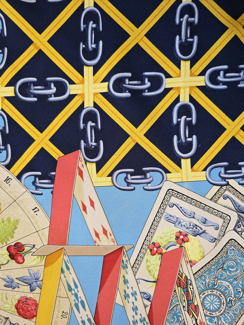 Foulard Gucci Vintage En Soie