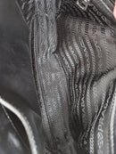 Bolso Prada En Cuero Saffiano Negro