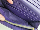 Portefeuille Long Prada En Cuir Saffiano Violet