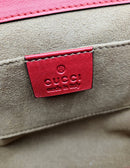 Gucci Padlock Bag Red Leather