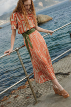 Jupe Tribal Orange