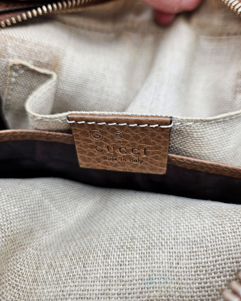 Bolso Gucci Bree Gg Supreme Beige
