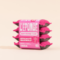 Éponges Lavables 4 Roses